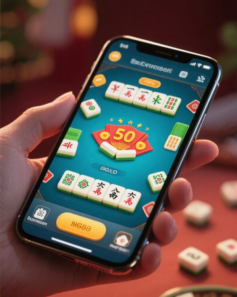 北京麻将手机游戏界面